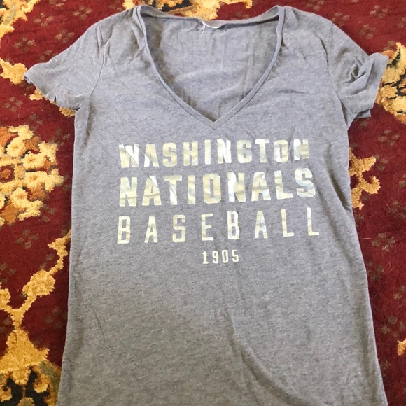 Washington Nationals PINK t shirt - Picture 1 of 3